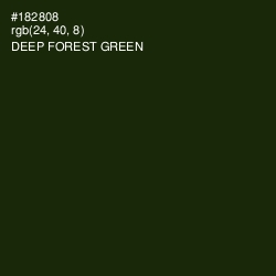 #182808 - Deep Forest Green Color Image